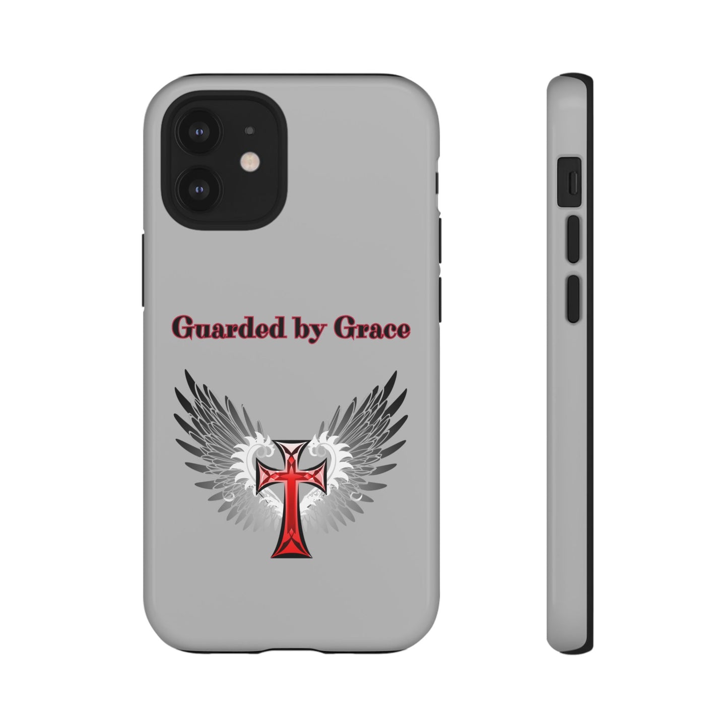 Cell Phone Case with Guardian Angel Design Tough Cases for Protection Spiritual Gifts Unique Accessories Personalized Tech