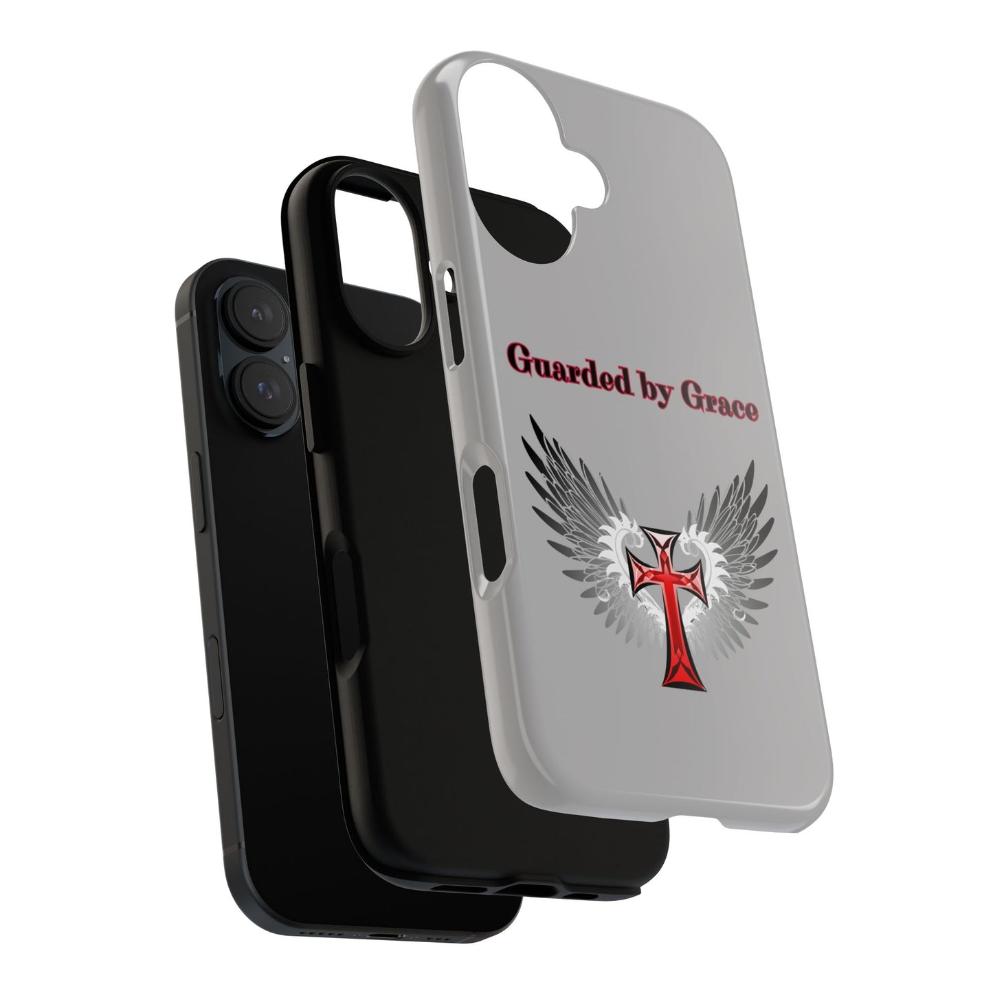 Cell Phone Case with Guardian Angel Design Tough Cases for Protection Spiritual Gifts Unique Accessories Personalized Tech