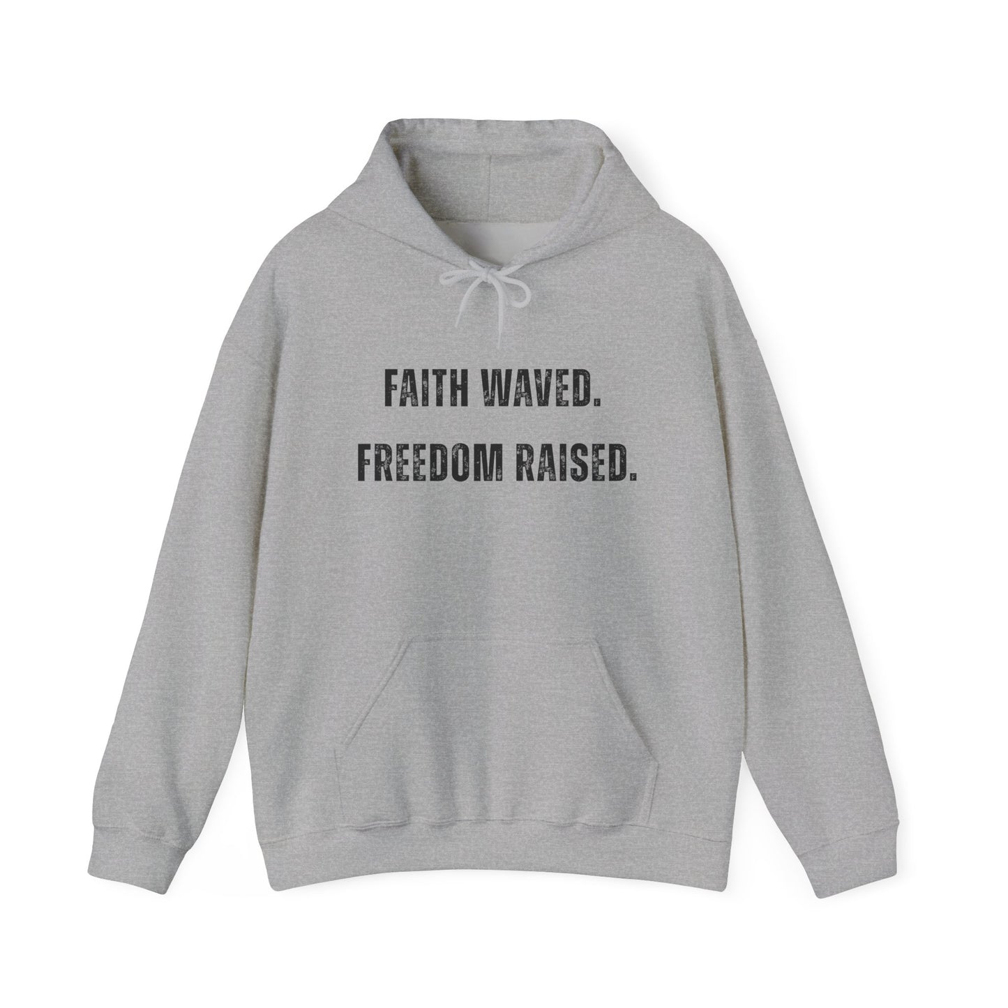 Faith-Inspired Freedom Hoodie, Unisex Sweatshirt for Comfort and Faith, Perfect for Holidays, Gifts, Casual Wear, Spiritual Celebrations