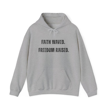 Faith-Inspired Freedom Hoodie, Unisex Sweatshirt for Comfort and Faith, Perfect for Holidays, Gifts, Casual Wear, Spiritual Celebrations