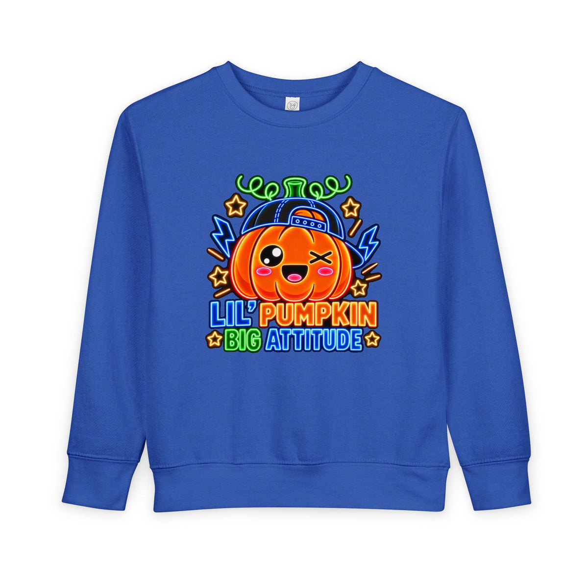 Lil' Pumpkin Big Attitude Toddler Sweatshirt