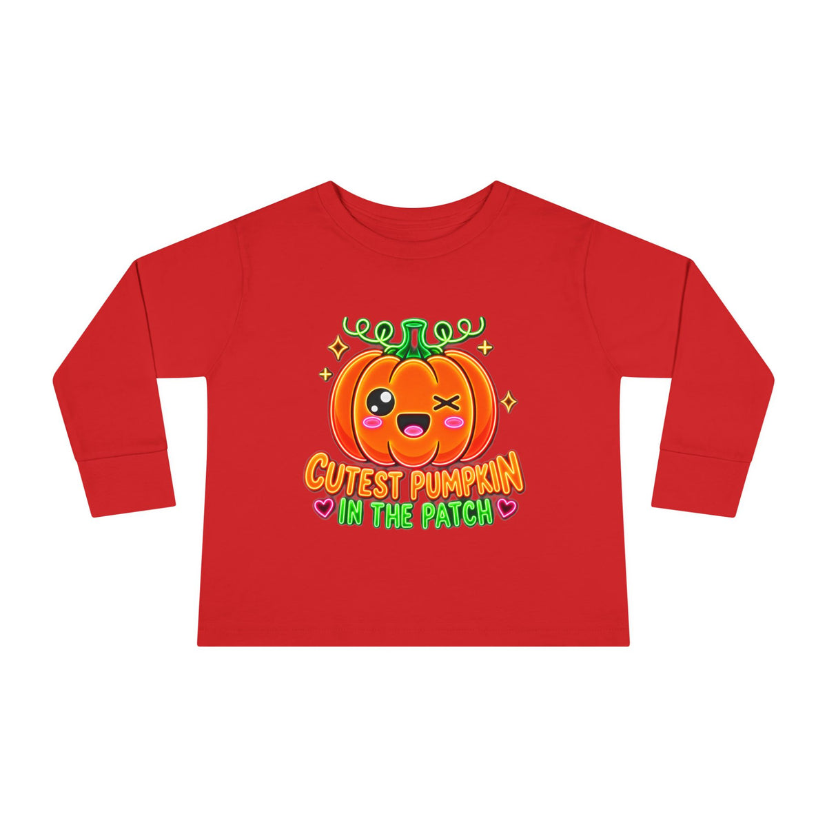 Cutest Pumpkin in the Patch Toddler Long Sleeve Tee