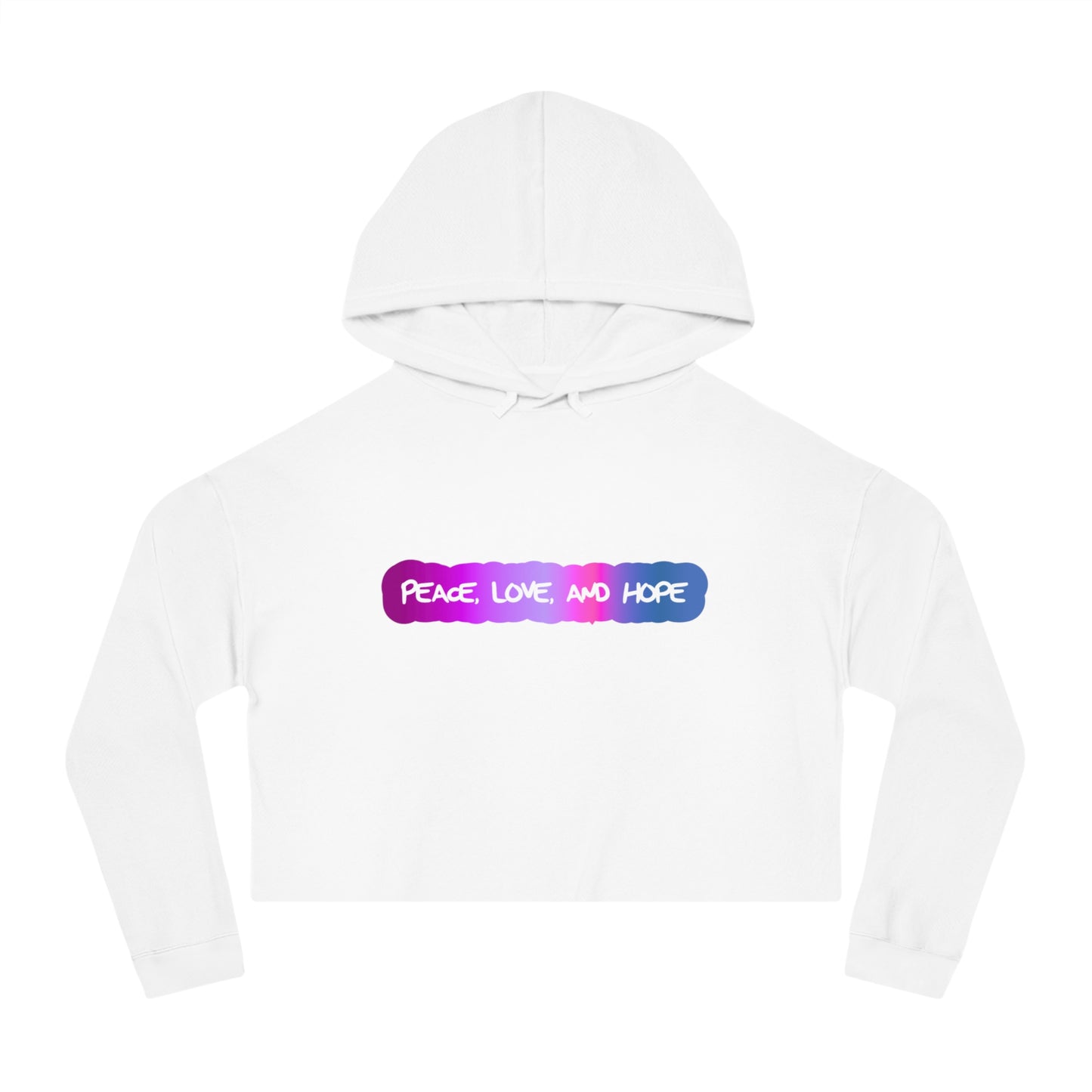 Sweatshirt Cropped with Peace, Love, and Hope Design – Trendy Women’s Hoodie for Casual Wear, Gifts, Festivals, Self-Care, and [...]