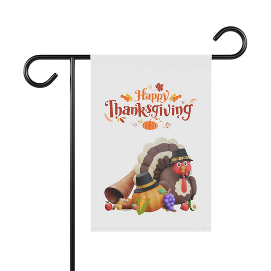 Garden Banner Thanksgiving Fall Decor Outdoor Flag Holiday Greeting Seasonal Decoration