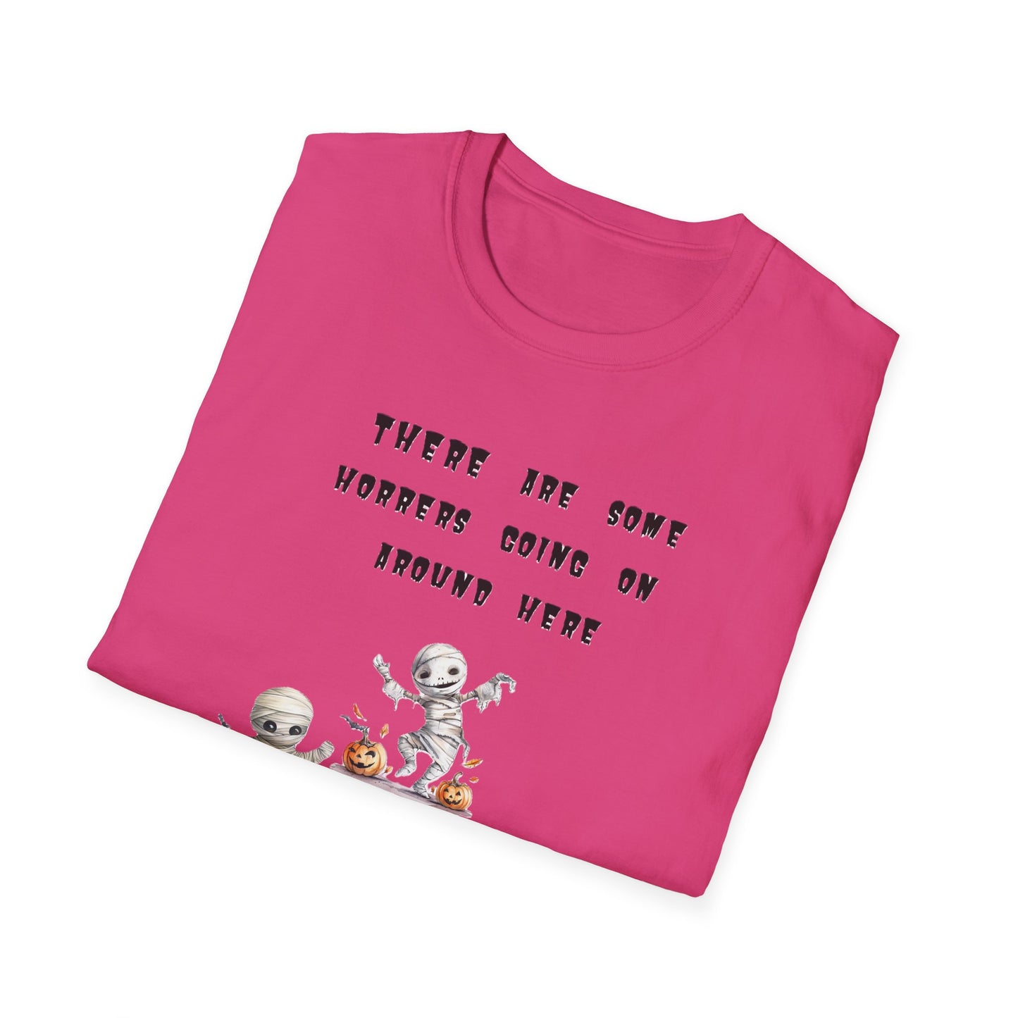 T-Shirt Halloween Graphic T-Shirt Spooky Season Tee Unisex Soft Style Shirt Retro Halloween Gift Fall Fashion Cute Halloween Design