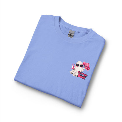 Breast Cancer Awareness Long Sleeve — "In October We Wear Pink" Ghost Tee