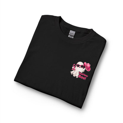 Breast Cancer Awareness Long Sleeve — "In October We Wear Pink" Ghost Tee