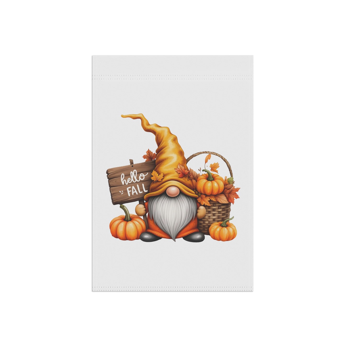 Garden Banner Fall Gnome Autumn Decoration Outdoor Sign Welcome Banner Seasonal Home Decor Thanksgiving Decor