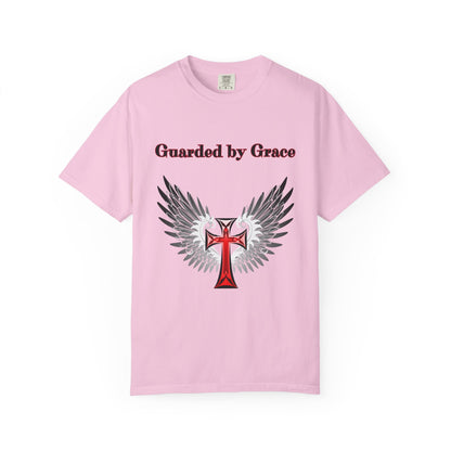 T-Shirt Guarded by Grace Unisex T-Shirt with Wings Design Christian Apparel Unique Gift Faith-based Fashion Inspirational SpiritualTee