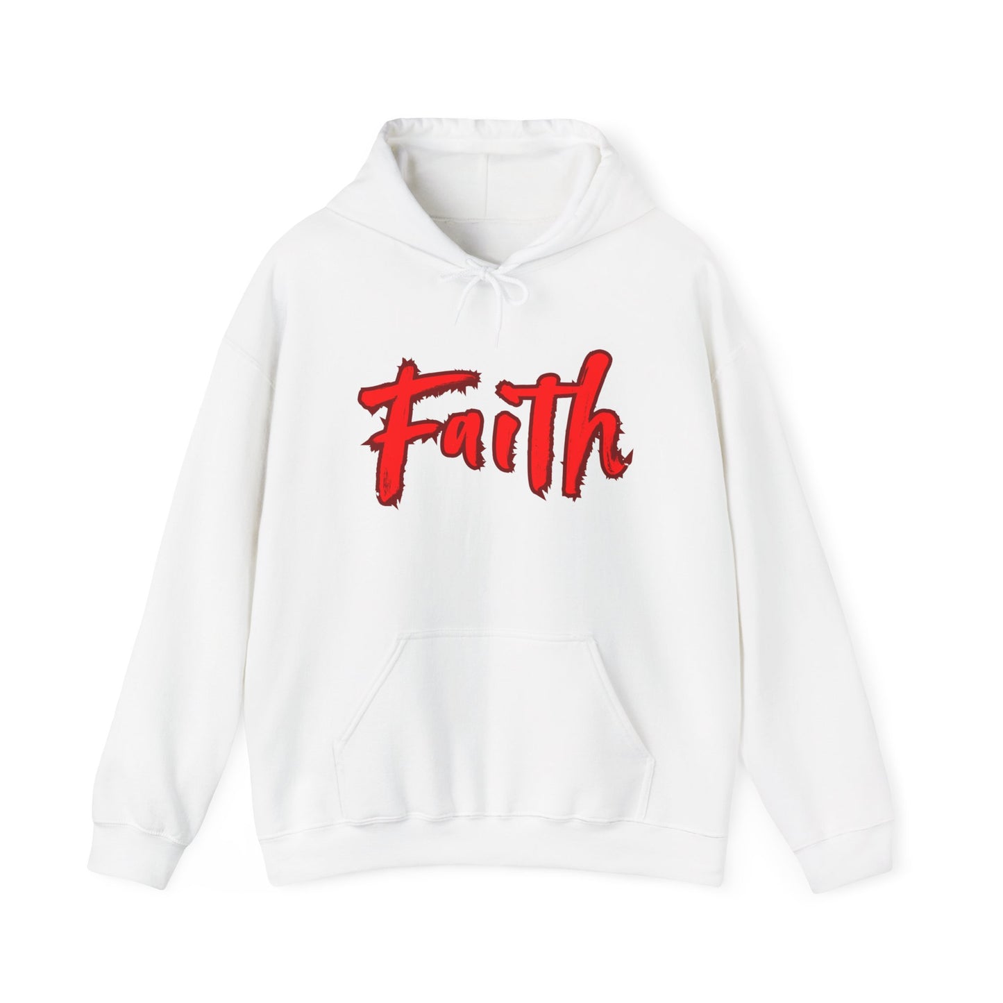 Sweatshirt Faith & Love Heavy Blend Hoodie Unisex Sweatshirt for Inspiration and Comfort Christian Religious Gift