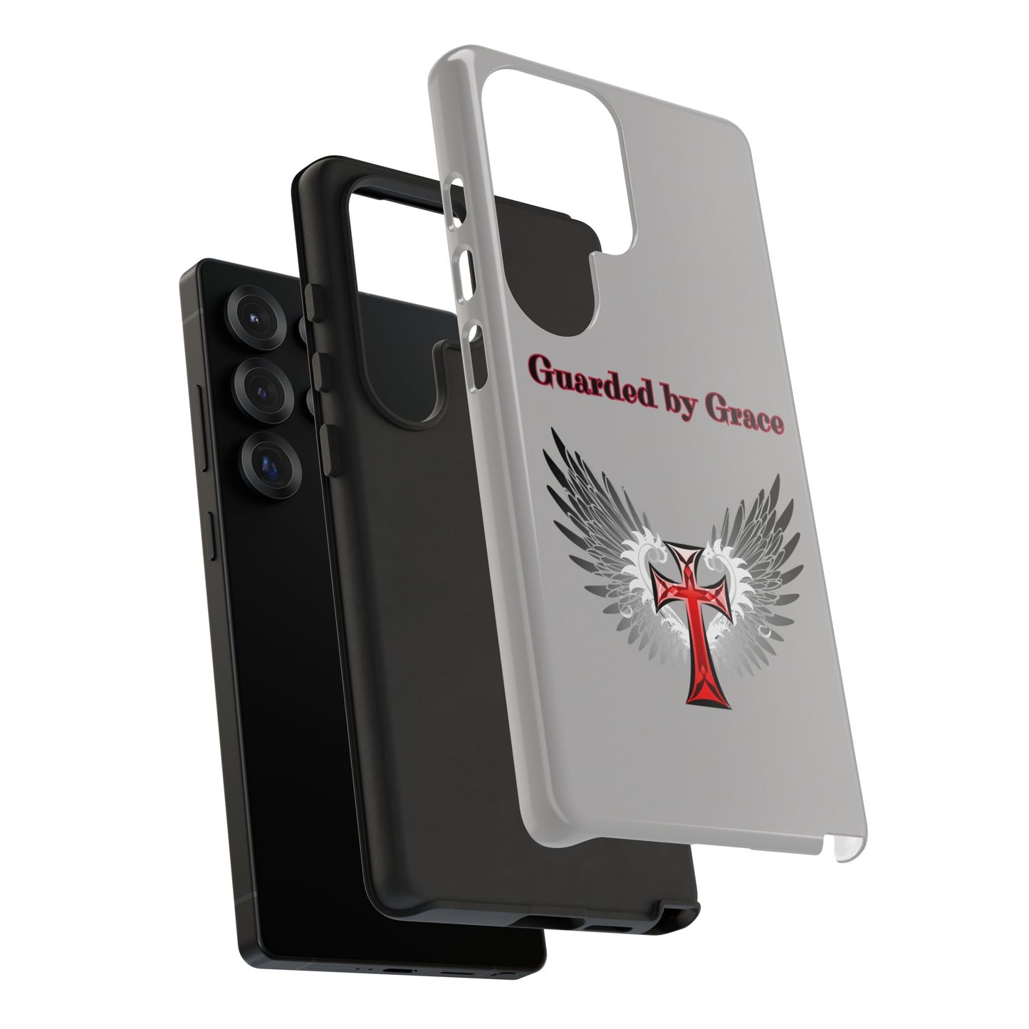 Cell Phone Case with Guardian Angel Design Tough Cases for Protection Spiritual Gifts Unique Accessories Personalized Tech