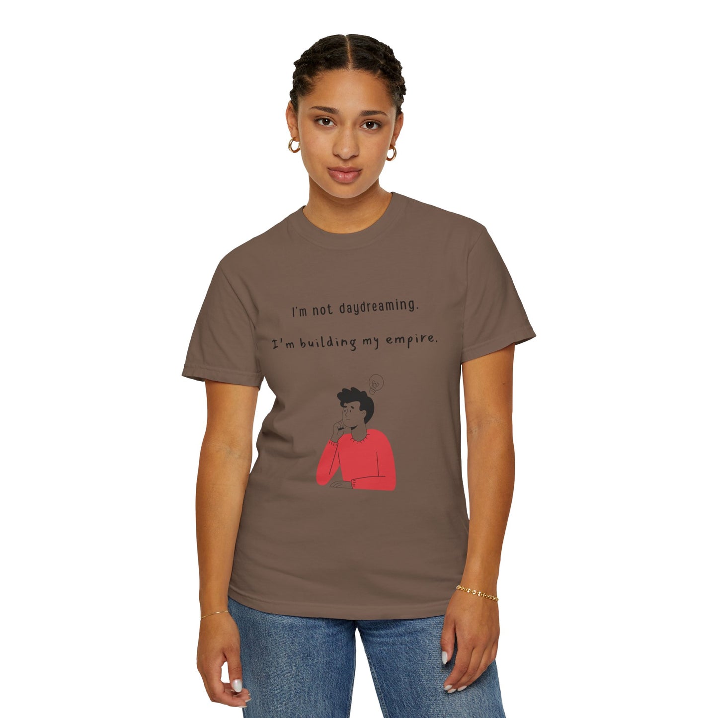 T-Shirt Empowered Entrepreneur T-Shirt Motivational Tee Work from Home Shirt Business Inspiration Apparel Gifts for Entrepreneurs