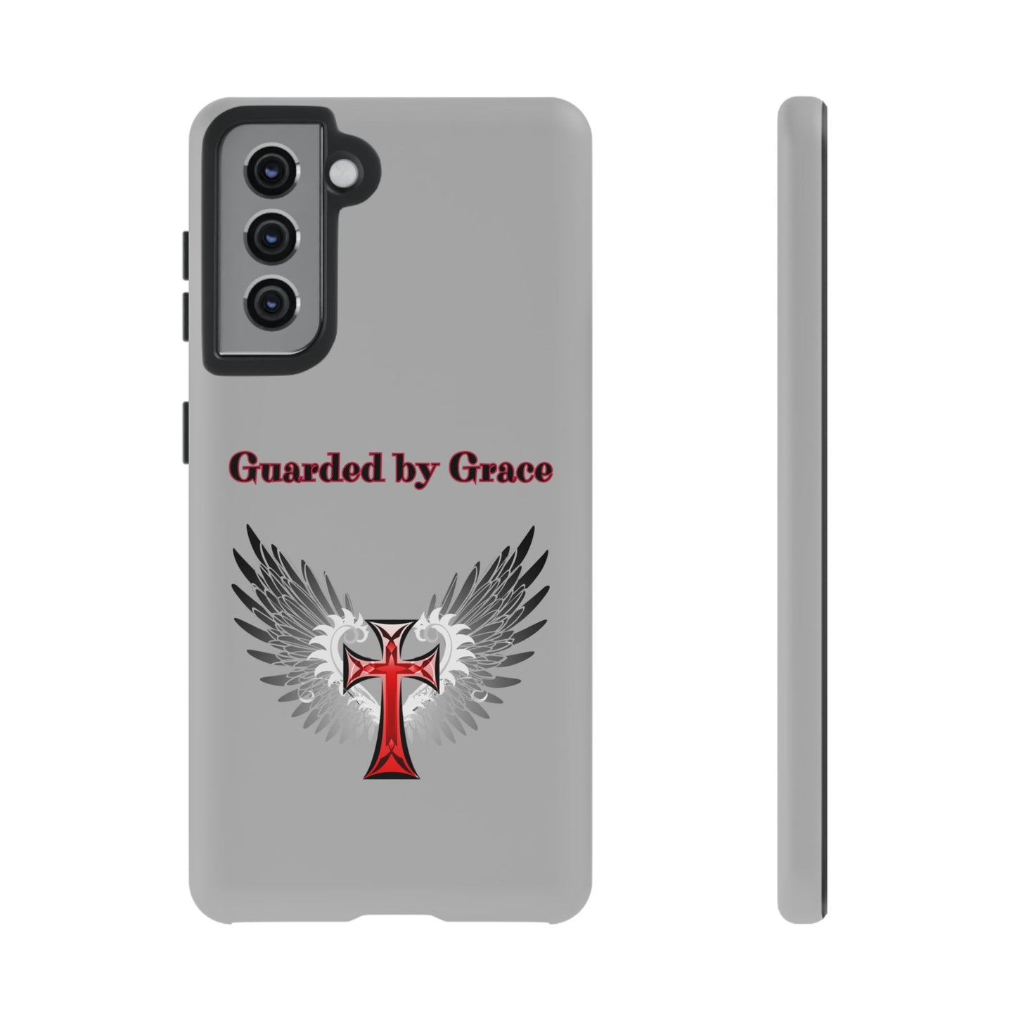 Cell Phone Case with Guardian Angel Design Tough Cases for Protection Spiritual Gifts Unique Accessories Personalized Tech