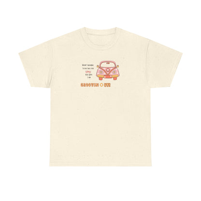 T-Shirt Perfect Gift for Road Trip Lovers Retro VW Car Unisex Heavy Cotton Tee Funny Getting Older Joke