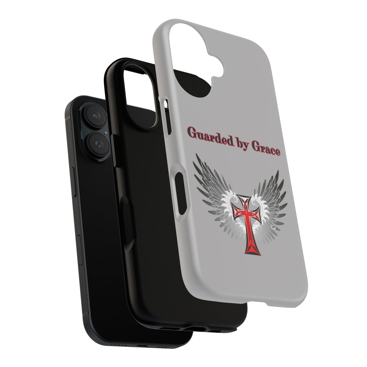 Cell Phone Case with Guardian Angel Design Tough Cases for Protection Spiritual Gifts Unique Accessories Personalized Tech
