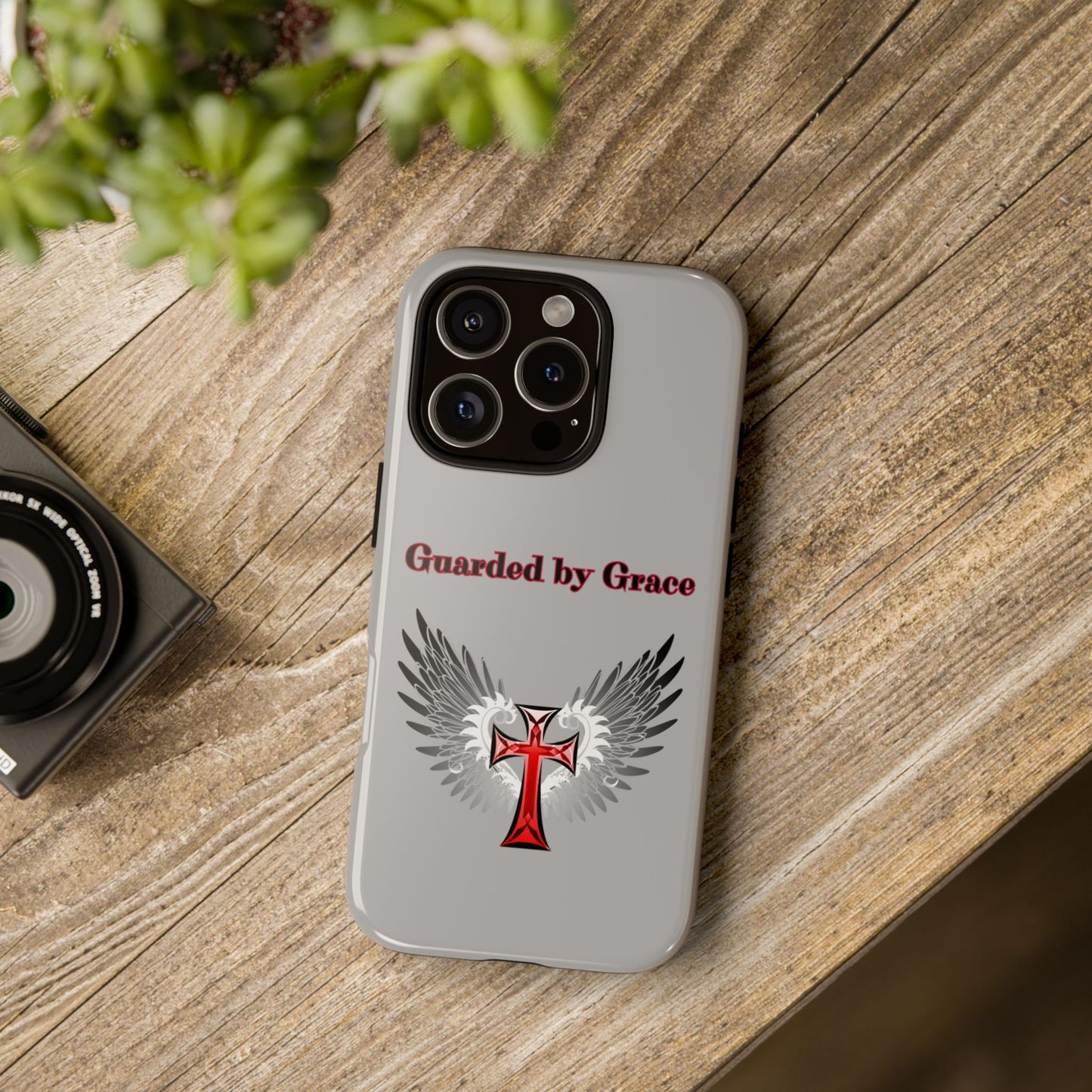 Cell Phone Case with Guardian Angel Design Tough Cases for Protection Spiritual Gifts Unique Accessories Personalized Tech