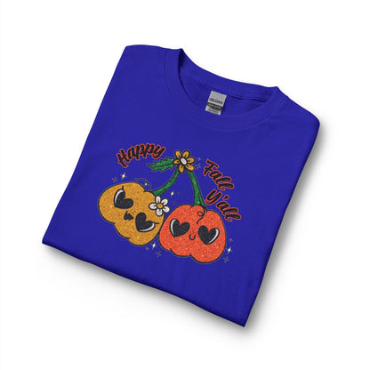 Happy Fall Y'all Pumpkin Long Sleeve Tee