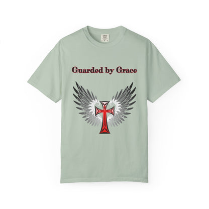 T-Shirt Guarded by Grace Unisex T-Shirt with Wings Design Christian Apparel Unique Gift Faith-based Fashion Inspirational SpiritualTee
