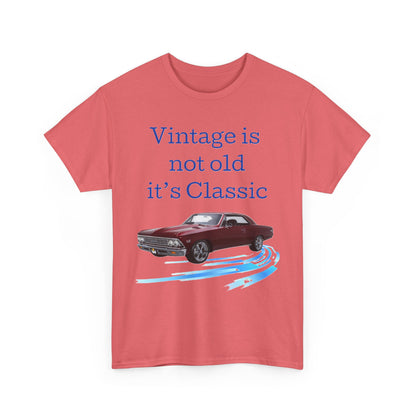 T-Shirt Vintage Classic Car Tee - Perfect for Car Enthusiasts Gift for Him/Her, Casual Wear, Everyday Style, Retro Vibe