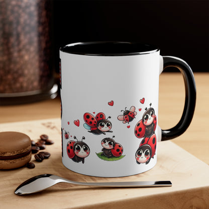 Coffee Mug Cute Ladybug Mom Mug - Perfect Gift for Mother's Day