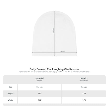 Playful Baby Beanie with Colorful Animal Print Baby Shower Gift