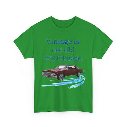 T-Shirt Vintage Classic Car Tee - Perfect for Car Enthusiasts Gift for Him/Her, Casual Wear, Everyday Style, Retro Vibe