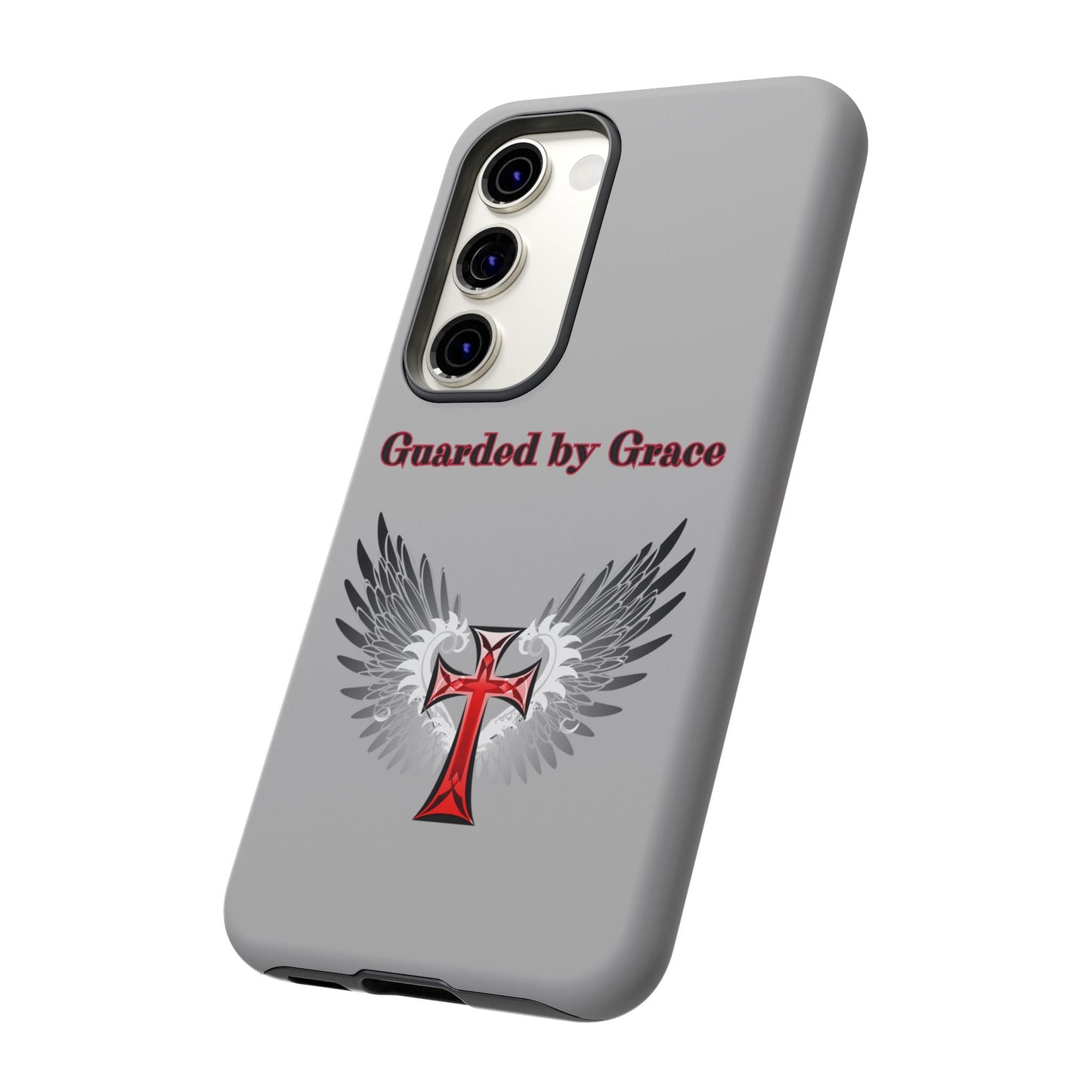 Cell Phone Case with Guardian Angel Design Tough Cases for Protection Spiritual Gifts Unique Accessories Personalized Tech