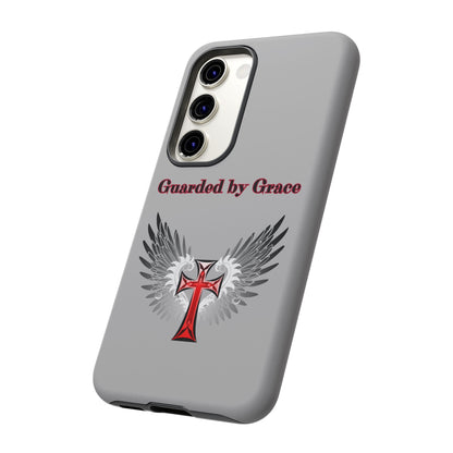 Cell Phone Case with Guardian Angel Design Tough Cases for Protection Spiritual Gifts Unique Accessories Personalized Tech