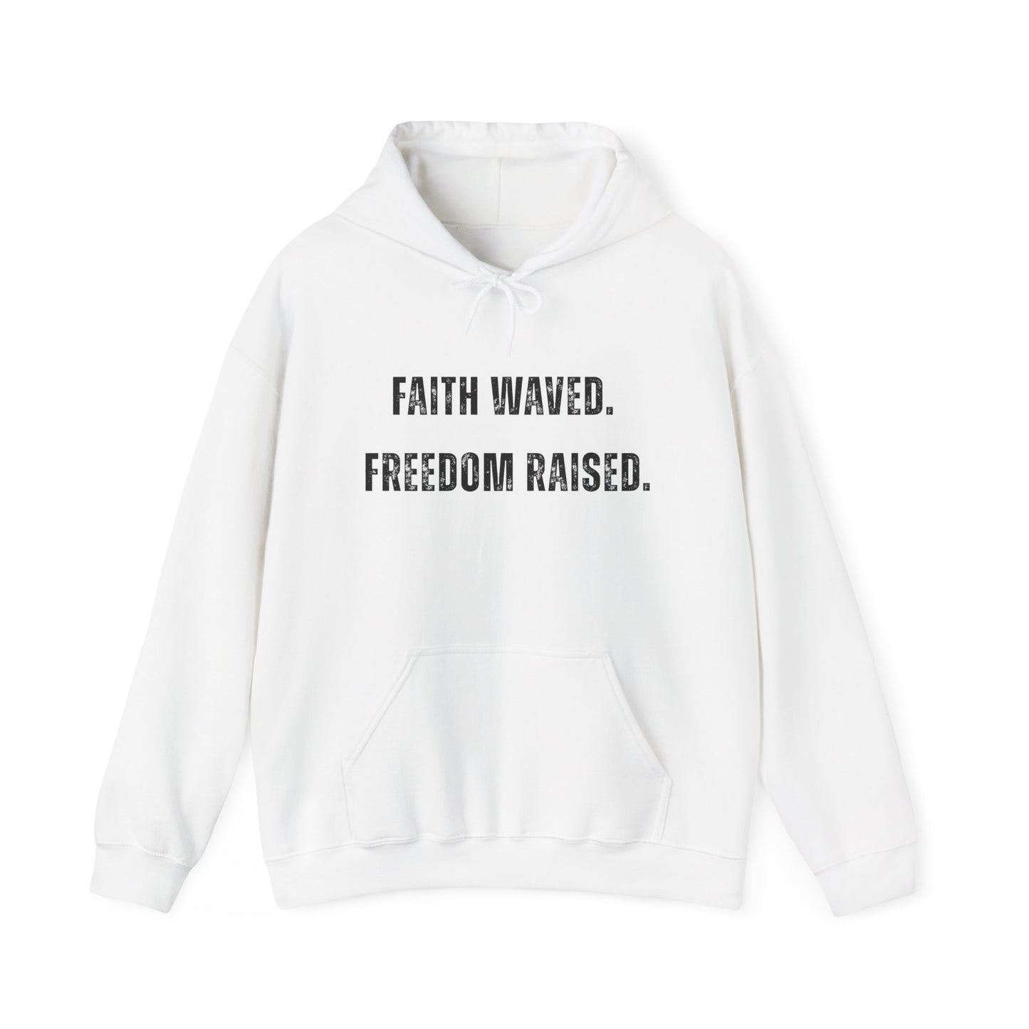 Faith-Inspired Freedom Hoodie, Unisex Sweatshirt for Comfort and Faith, Perfect for Holidays, Gifts, Casual Wear, Spiritual Celebrations