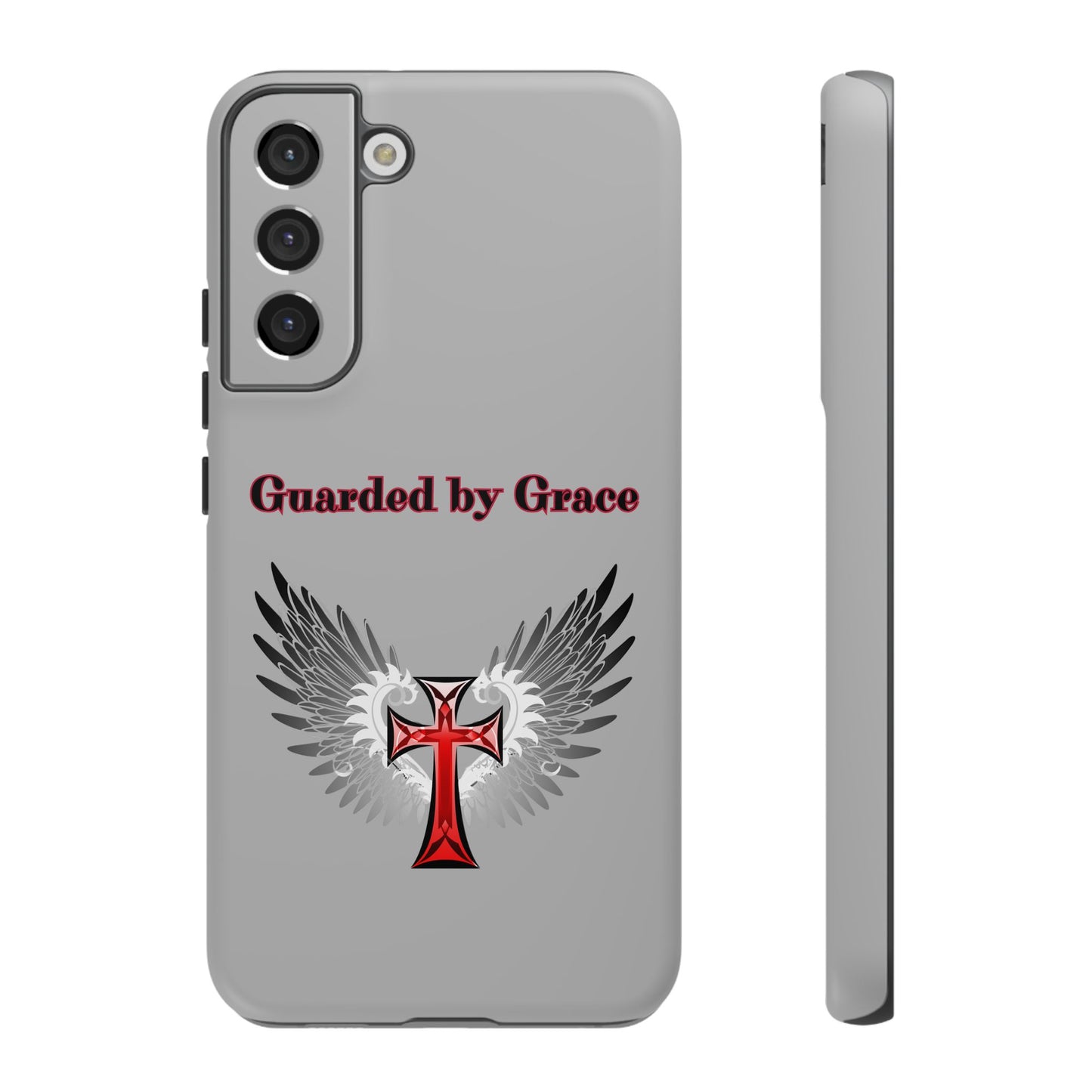 Cell Phone Case with Guardian Angel Design Tough Cases for Protection Spiritual Gifts Unique Accessories Personalized Tech