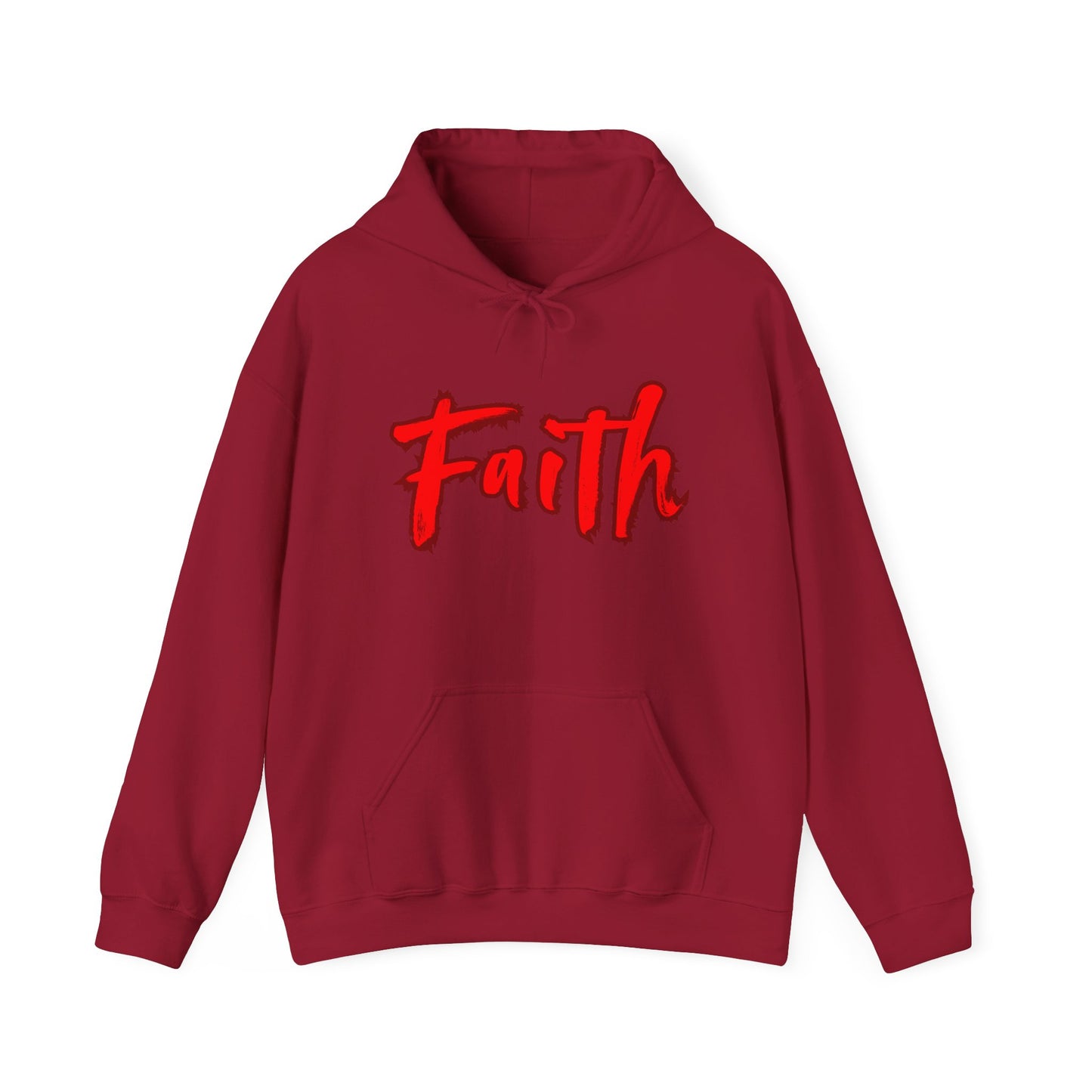 Sweatshirt Faith & Love Heavy Blend Hoodie Unisex Sweatshirt for Inspiration and Comfort Christian Religious Gift