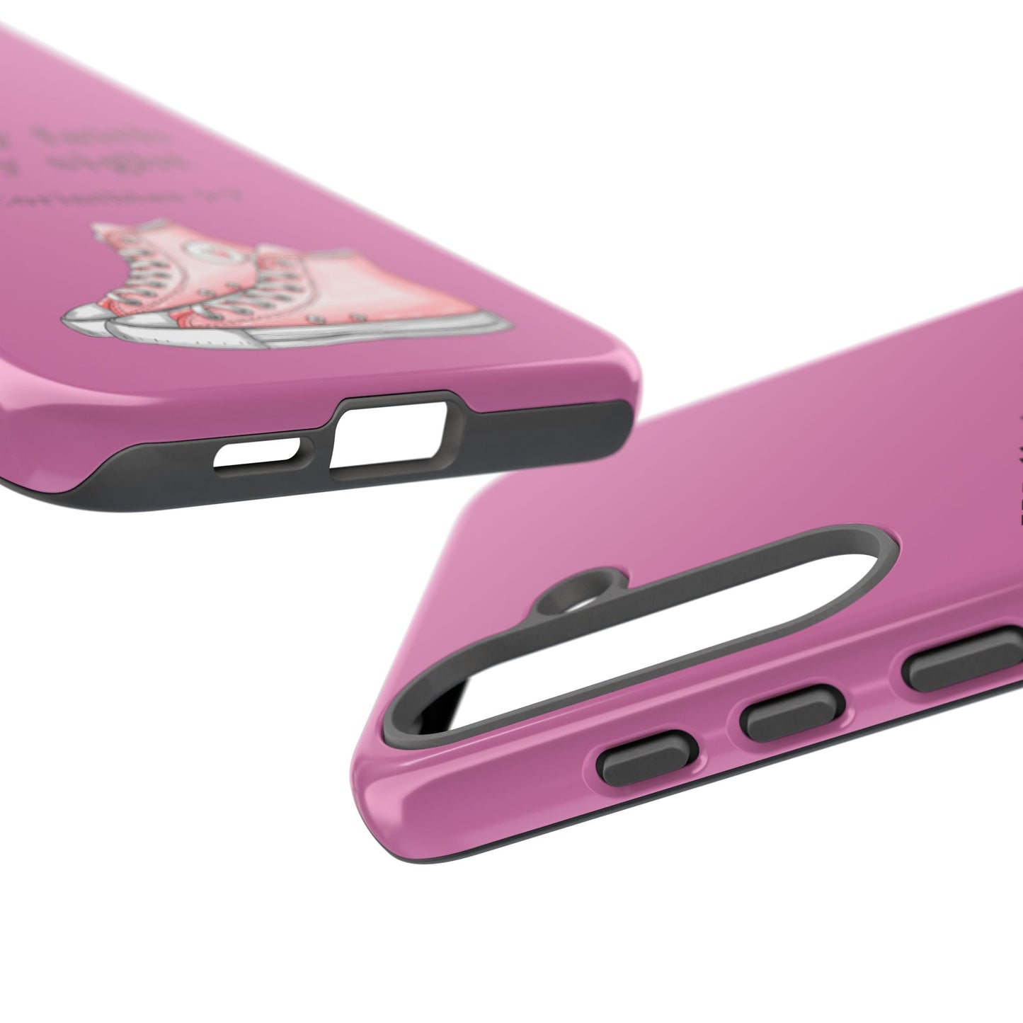 Cellphone Cae Faith-Inspired Phone Case Inspirational Gift Bible Verse Accessory Pink Converse Design Christian Phone Cover