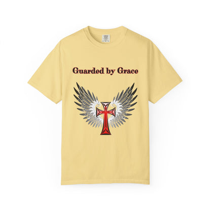 T-Shirt Guarded by Grace Unisex T-Shirt with Wings Design Christian Apparel Unique Gift Faith-based Fashion Inspirational SpiritualTee