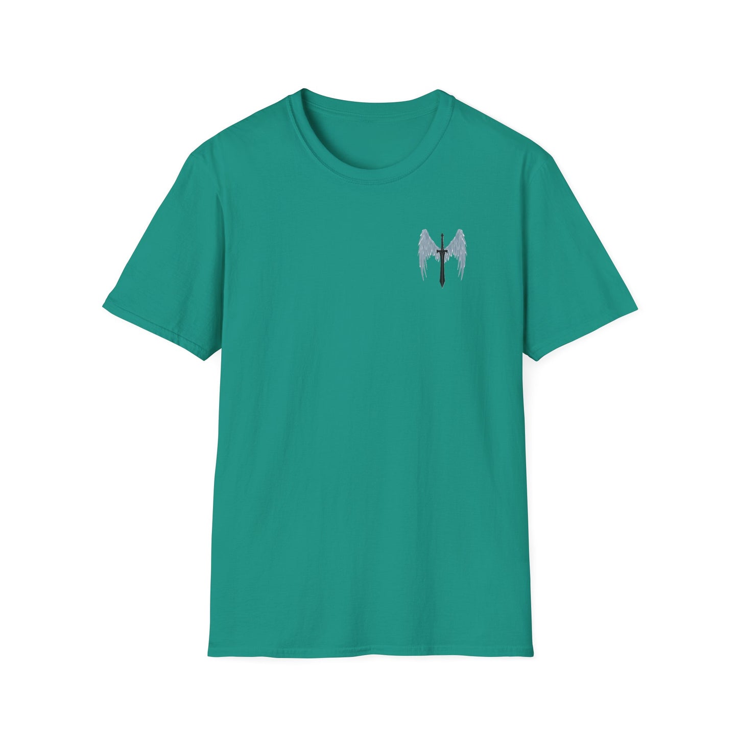 T-Shirt Unisex Softstyle T-Shirt with Inspirational Psalm Design Motivational Tee Christian Apparel Faith-Based Gift Casual Wear