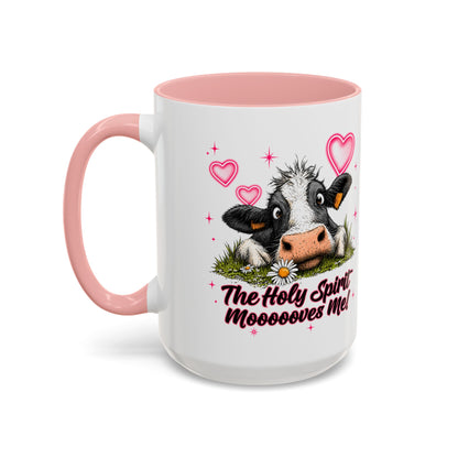 The Holy Spirit Moooves Me Coffee Mug