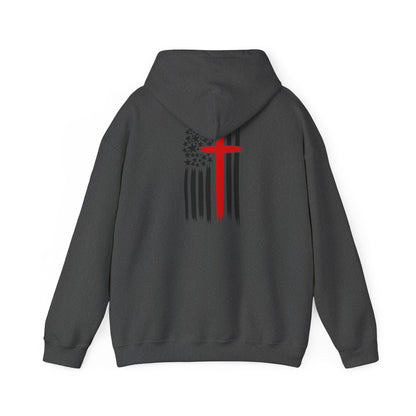 Faith-Inspired Freedom Hoodie, Unisex Sweatshirt for Comfort and Faith, Perfect for Holidays, Gifts, Casual Wear, Spiritual Celebrations