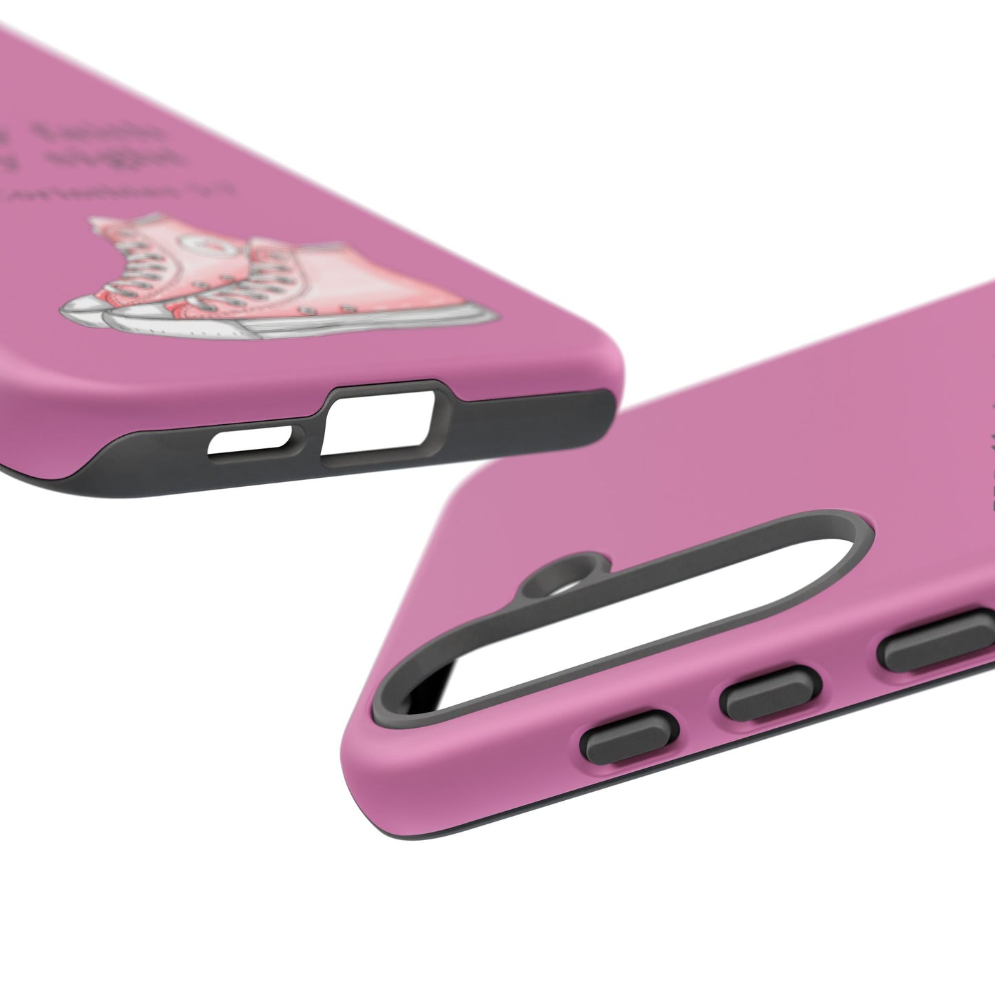 Cellphone Cae Faith-Inspired Phone Case Inspirational Gift Bible Verse Accessory Pink Converse Design Christian Phone Cover