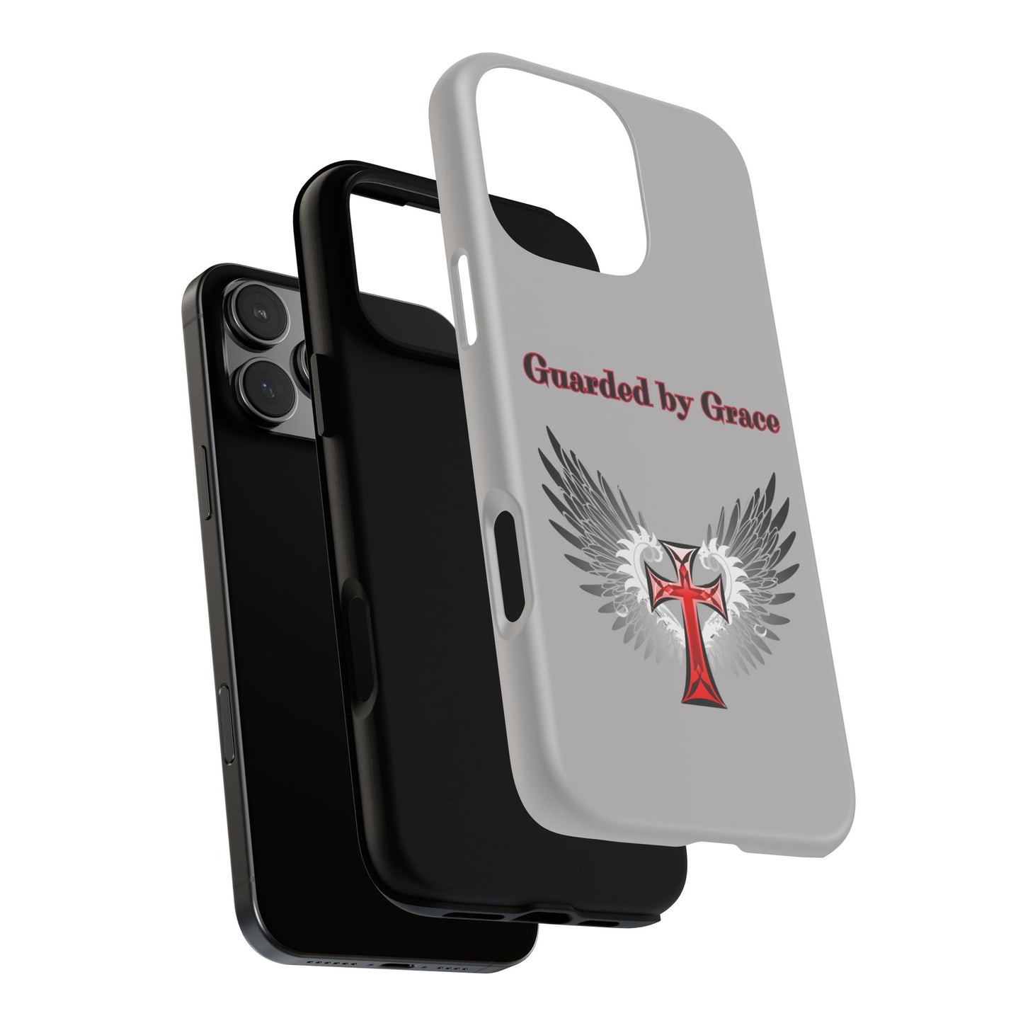 Cell Phone Case with Guardian Angel Design Tough Cases for Protection Spiritual Gifts Unique Accessories Personalized Tech