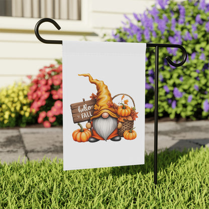 Garden Banner Fall Gnome Autumn Decoration Outdoor Sign Welcome Banner Seasonal Home Decor Thanksgiving Decor