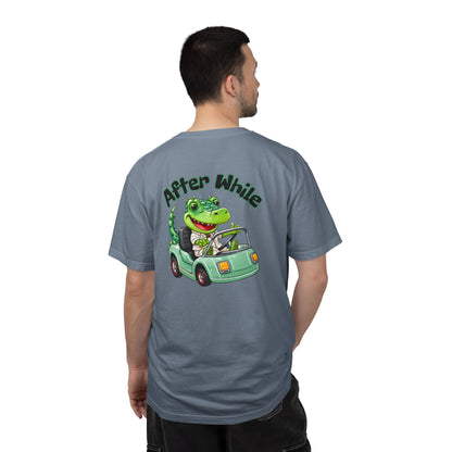 Later Gator After While Gator T-Shirt Cute Cartoon Alligator Scooter Tee Gift