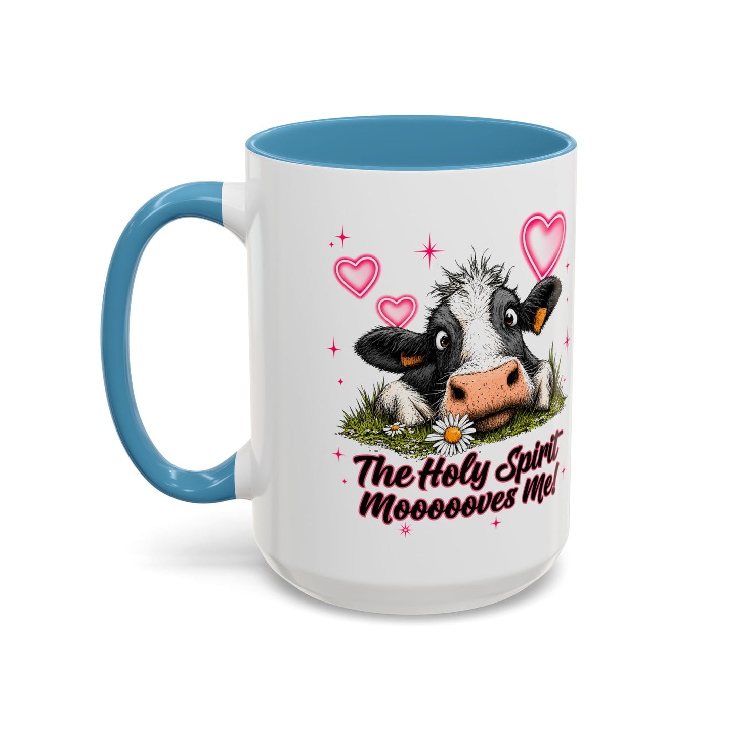 The Holy Spirit Moooves Me Coffee Mug