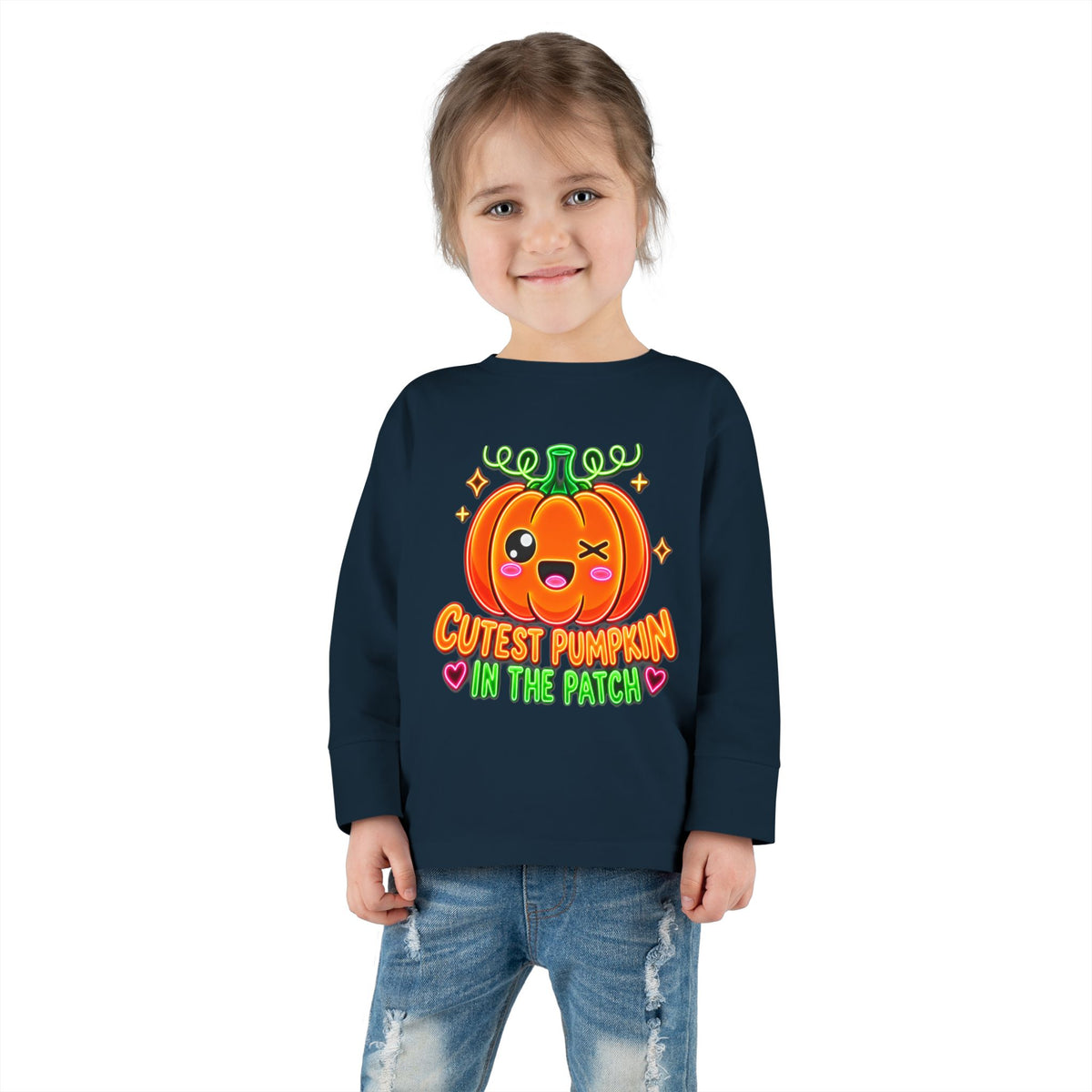 Cutest Pumpkin in the Patch Toddler Long Sleeve Tee