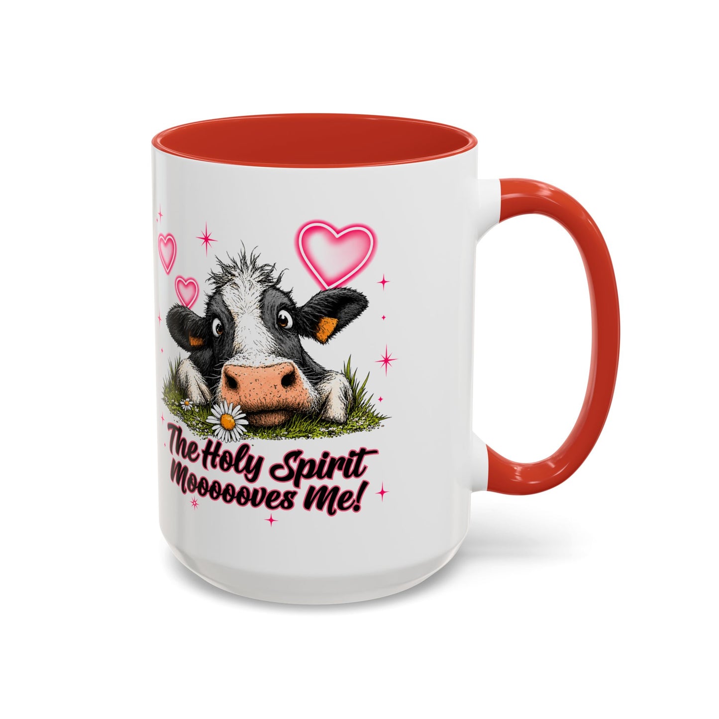 The Holy Spirit Moooves Me Coffee Mug