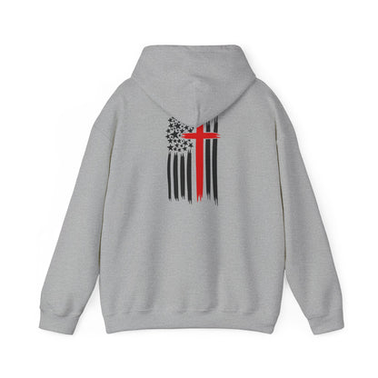Faith-Inspired Freedom Hoodie, Unisex Sweatshirt for Comfort and Faith, Perfect for Holidays, Gifts, Casual Wear, Spiritual Celebrations