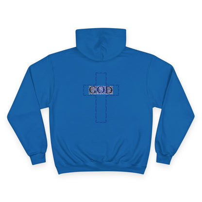 Faith-Inspired Champion Hoodie, Cozy Sweatshirt, Inspirational Gift, Christian Apparel, Religious Wear, Motivational Cozy Clothing