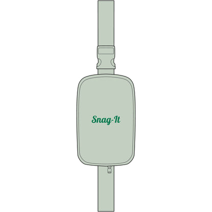Snag-It Embroidered Explorer Sling Bag — Lightweight Crossbody Pack for Travel & Everyday
