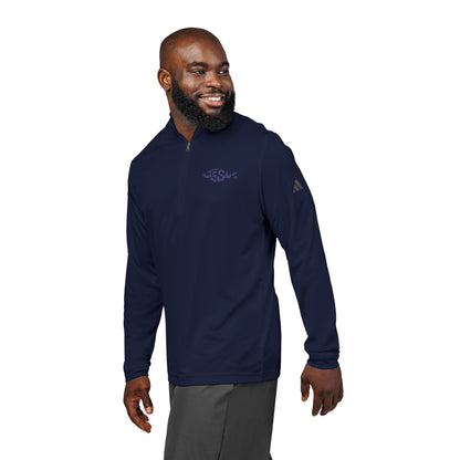 Sweatshirt Adidas® Quarter-Zip Pullover with Embroidery Stylish Activewear Ideal for Sports & Casual Outings Perfect Gift for Fitness