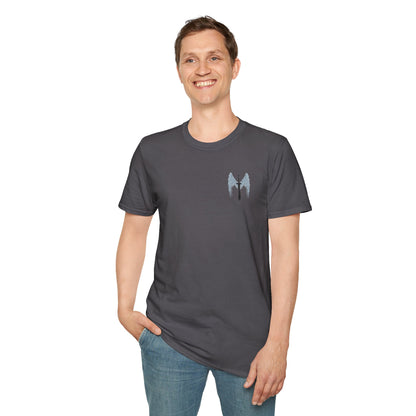 T-Shirt Unisex Softstyle T-Shirt with Inspirational Psalm Design Motivational Tee Christian Apparel Faith-Based Gift Casual Wear