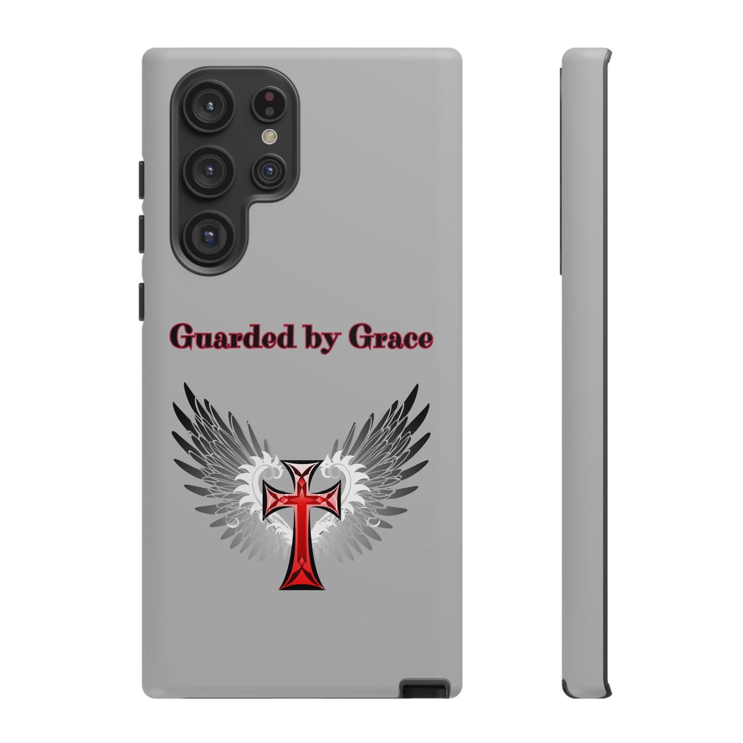 Cell Phone Case with Guardian Angel Design Tough Cases for Protection Spiritual Gifts Unique Accessories Personalized Tech