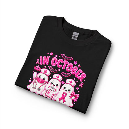 Long Sleeve Shirt — "In October We Wear Pink" Breast Cancer Awareness